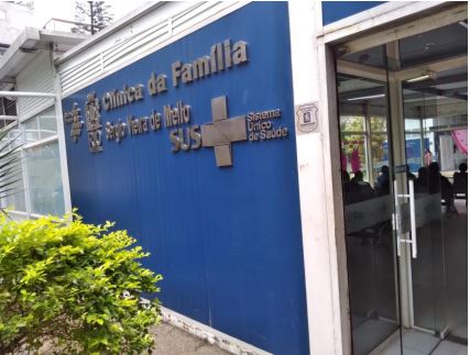 Visita a Clínica da Família Sergio Vieira de Mello