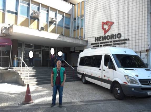 Visita de fiscalização Instituto Estadual de Hematologia Arthur de Siqueira Cavalcanti