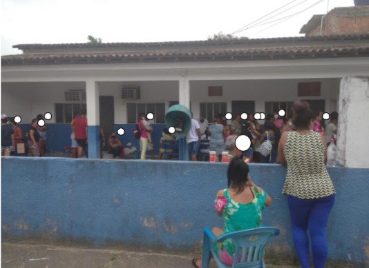 Visita de Fiscalização na Unidade de Saúde da Família Palhada